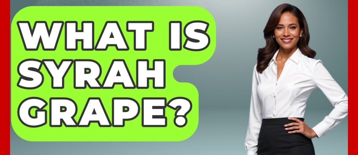 What Is Syrah Grape? – France Fact File What Is Syrah Grape? - France Fact File