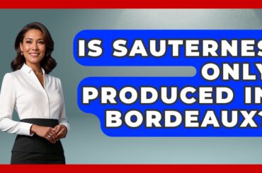 Is Sauternes Only Produced In Bordeaux? - France Fact File