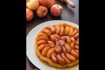 Tarte Tatin - French Apple Tart #shorts