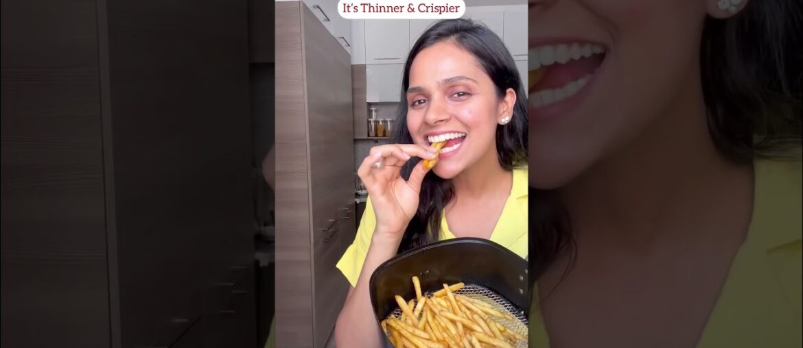 Let’s try the new flavourful McCain french fries Pepper Crunch!