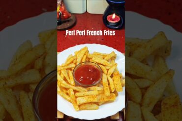 Peri Peri French Fries Recipe#shorts #recipe #trending #potato #snacks #shortsfeed #viral #cooking