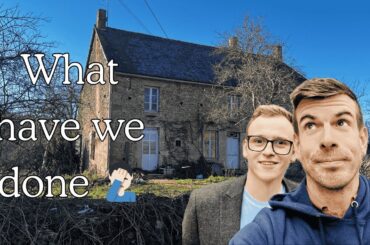 RISKING IT ALL! on a 200 year old Farmhouse in FRANCE. #1