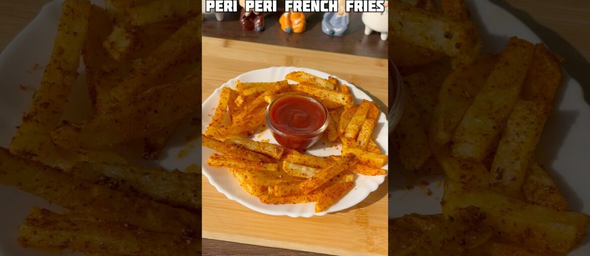 Peri Peri French Fries Recipe #shorts #recipe #potato #snacks #trending #shortsfeed #viral #cooking