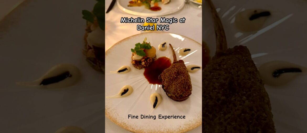 Michelin Star Restaurant | Daniel NYC | Fine Dining Experience | New York Food Recommendations #food Michelin Star Restaurant | Daniel NYC | Fine Dining Experience | New York Food Recommendations #food