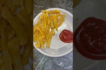 Aloo French Fries | How to make Aloo French Fries#shorts #recipe #cooking #viral #trendingsong
