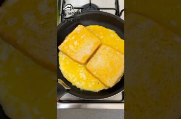 Breakfast Egg Sandwich Hack | One Pan Egg Toast | Healthy Egg sandwich #shorts