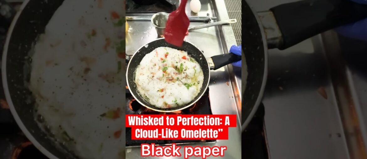 Whisked to Perfection: A Cloud-Like Omelette”#eggrecipes #french #eggdishes #breakfastrecipes Whisked to Perfection: A Cloud-Like Omelette”#eggrecipes #french #eggdishes #breakfastrecipes