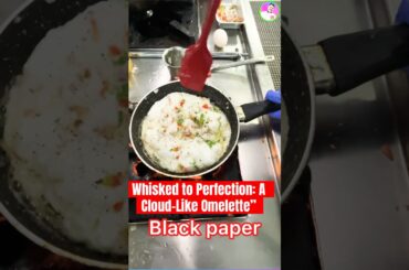 Whisked to Perfection: A Cloud-Like Omelette”#eggrecipes #french  #eggdishes #breakfastrecipes