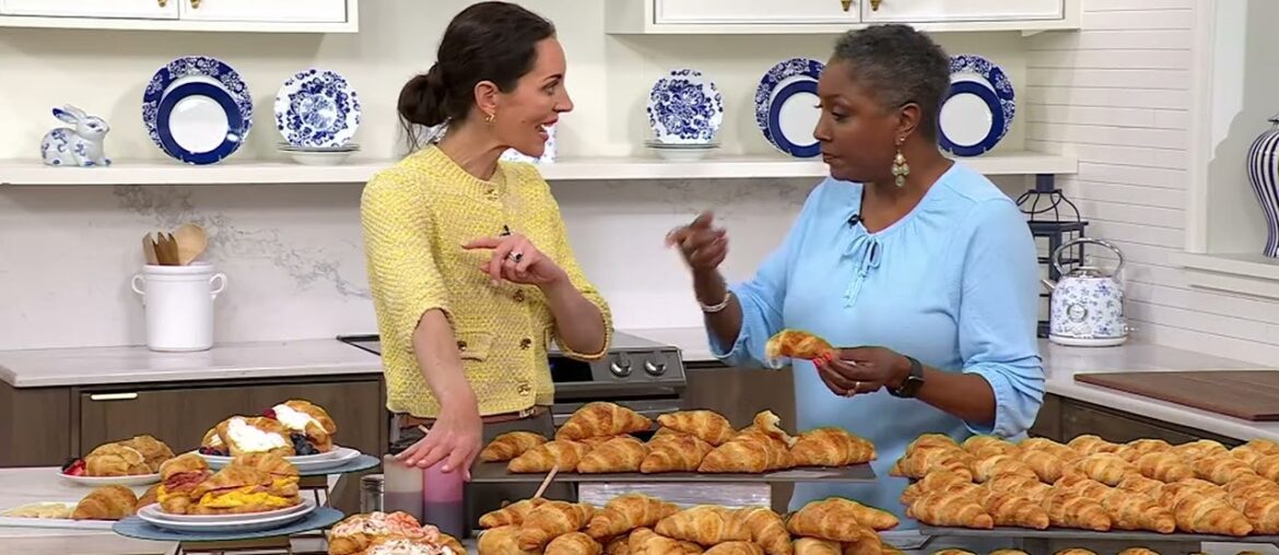Authentic Gourmet 20, 40, or 60 French Butter Croissants on QVC Authentic Gourmet 20, 40, or 60 French Butter Croissants on QVC