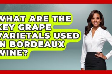 What Are The Key Grape Varietals Used In Bordeaux Wine? - France Fact File