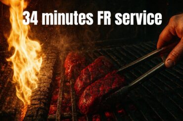 34 Minutes of Real French Restaurant Service You Can't Miss!