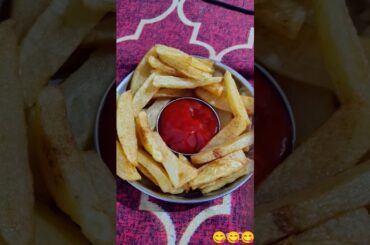 French Fries #shorts #recipe sushma home kitchen