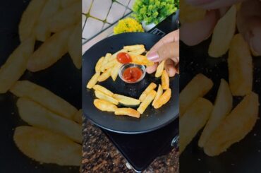 French fries recipe | #shorts | #ytshorts | #food | #frenchfries | #potato | #cooking | #crispyfries