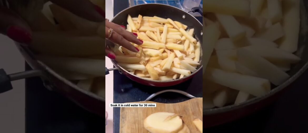 Crispy Airfryer French Fries #airfryer #frenchfries #crispyfrenchfries #mahiriskitchen