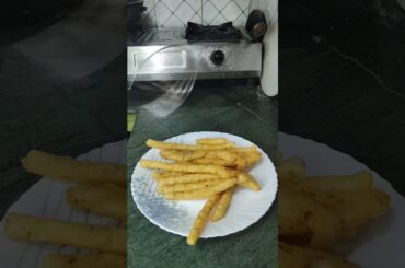 french fries recipe / #shorts #youtubeshorts #frenchfries #food #recipe #dailyvlog #cooking