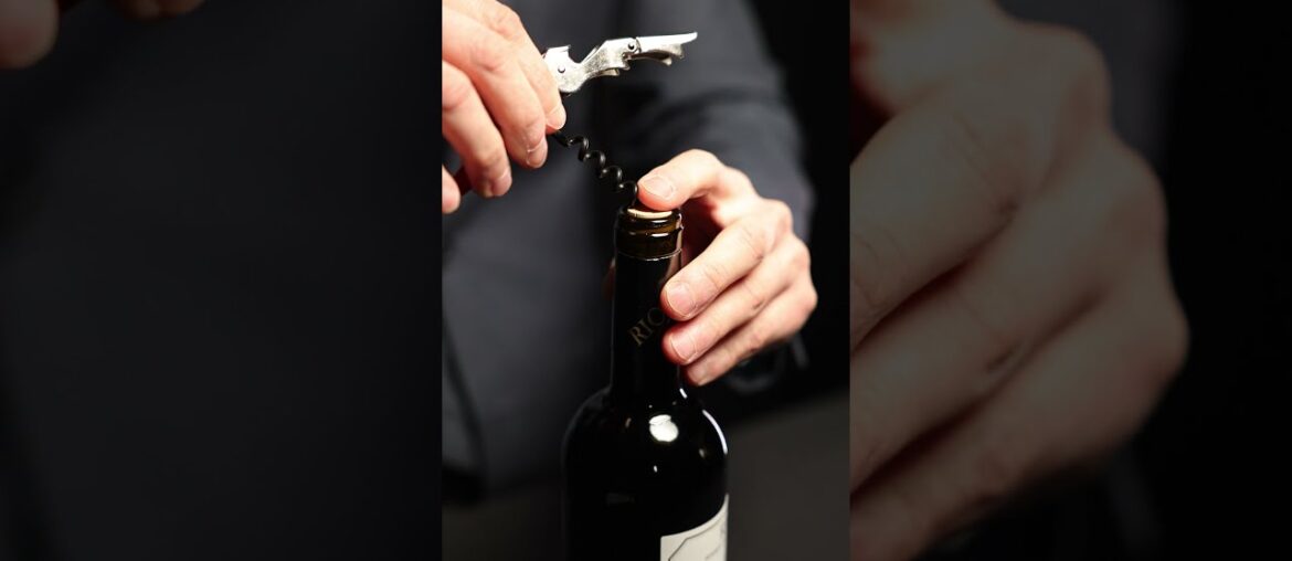 How to open a wine bottle like a pro!