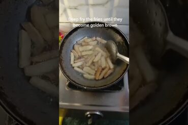 French Fries #recipe #bhukkadgiri #food #fastfood #snacks #fries #favorite #potatorecipe