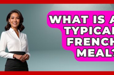 What Is A Typical French Meal? - Western Europe Explorer