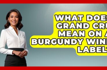 What Does Grand Cru Mean On A Burgundy Wine Label? - France Fact File
