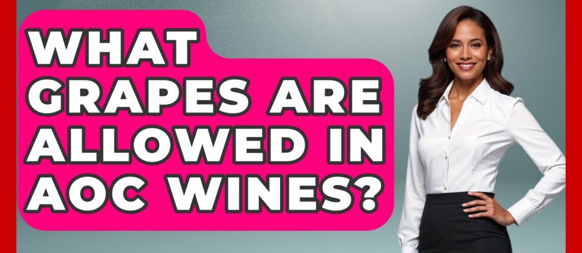 What Grapes Are Allowed In AOC Wines? – France Fact File What Grapes Are Allowed In AOC Wines? - France Fact File