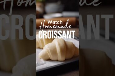 Click and Watch best Homemade CROISSANT #subscribe #food #baking #recipe #shortsfeed #tasty #watch