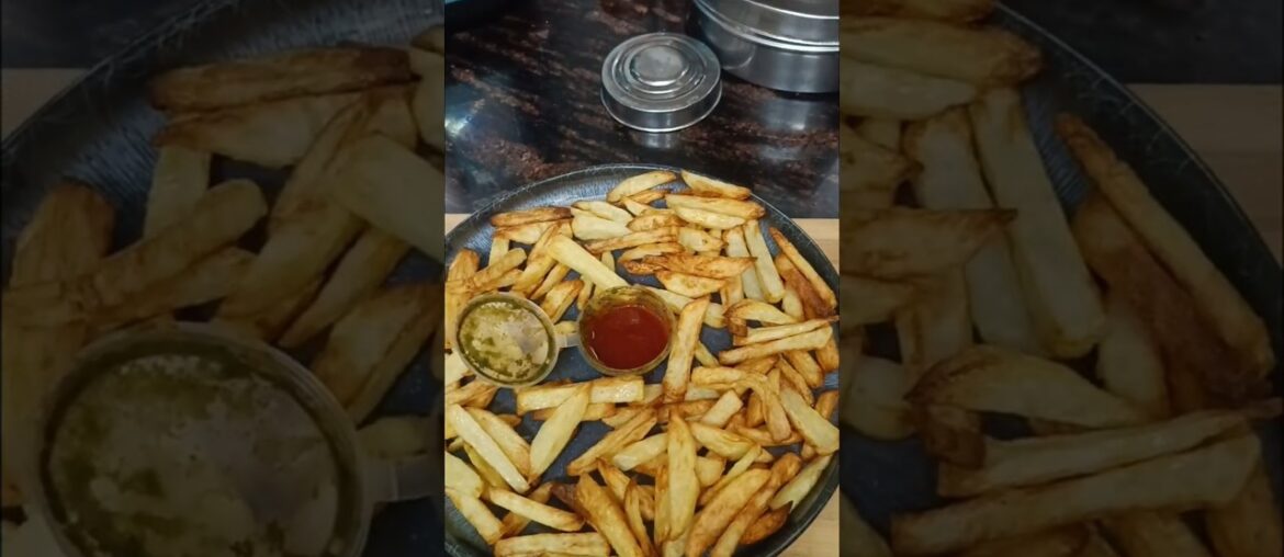 French fries recipe in air fryer approved by dadi amaa #frenchfries #yummyfood #dadiamma