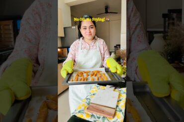 Oil-Free French Fries Jo Bahut Hi Crunchy Hain! | Oven Waale Fries #shorts #ytshorts   #frenchfries