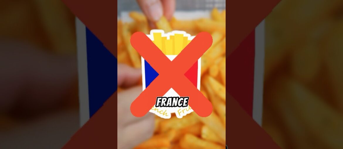 French Fries Aren’t French. #frenchfries #food #facts #didyouknow French Fries Aren’t French. #frenchfries #food #facts #didyouknow