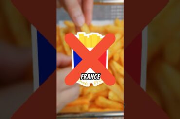 French Fries Aren’t French. #frenchfries #food #facts #didyouknow