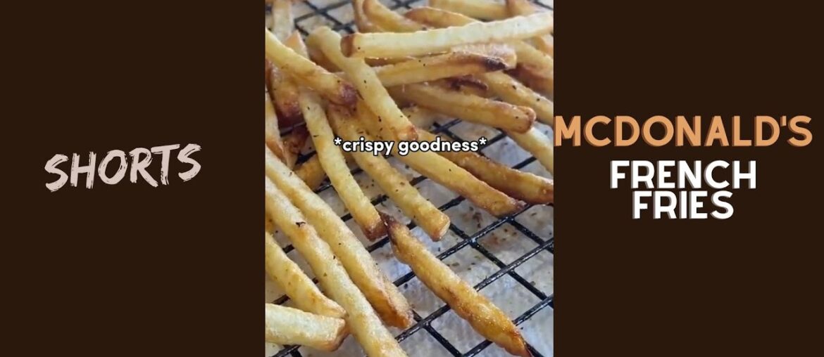 McDonald’s French Fry Remake #shorts