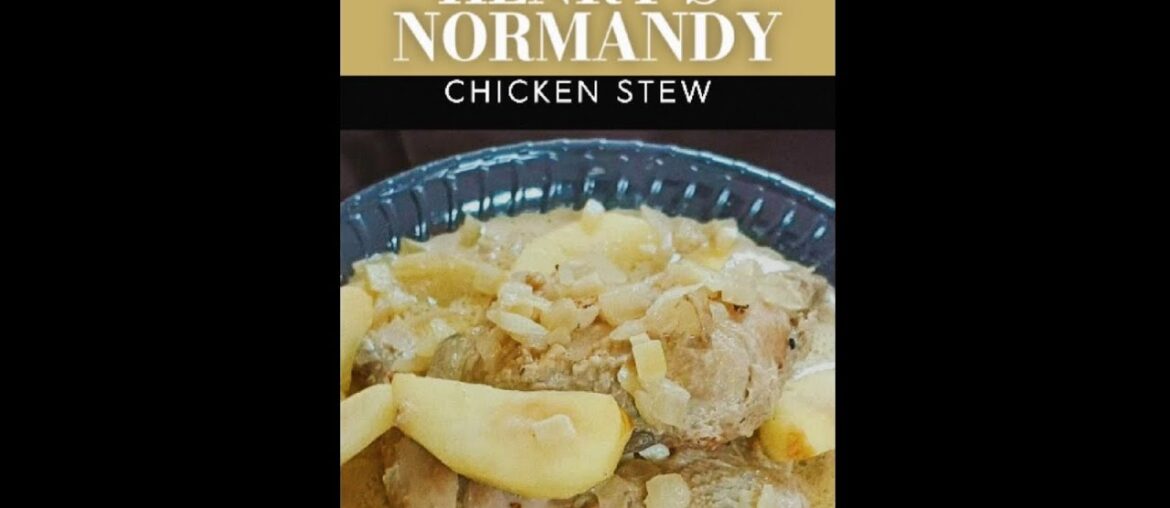 I made a Normandy Chicken Stew !! (Nutrichef 2025) I made a Normandy Chicken Stew !! (Nutrichef 2025)