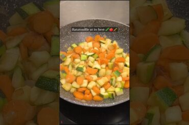 Ratatouille at its best. Tasty & healthy recipe #france #french #food #recipe #cooking #ratatouille