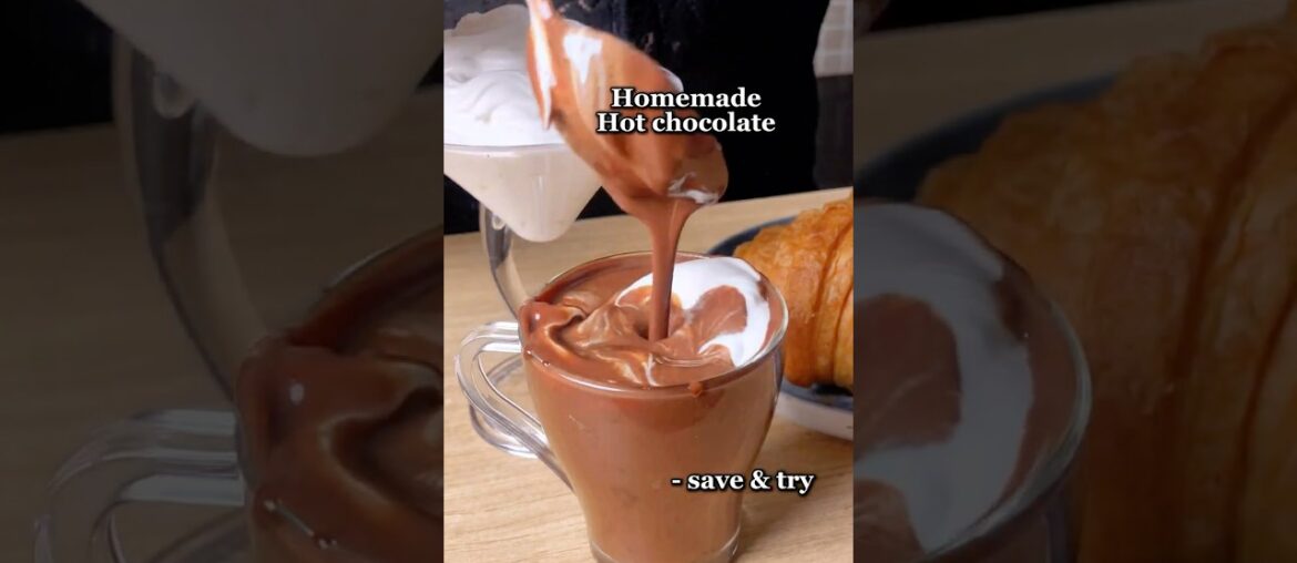 Homemade hot chocolate in easy steps #eveningsnacks #hotchocolate #tamilfoodchannel #joecooks