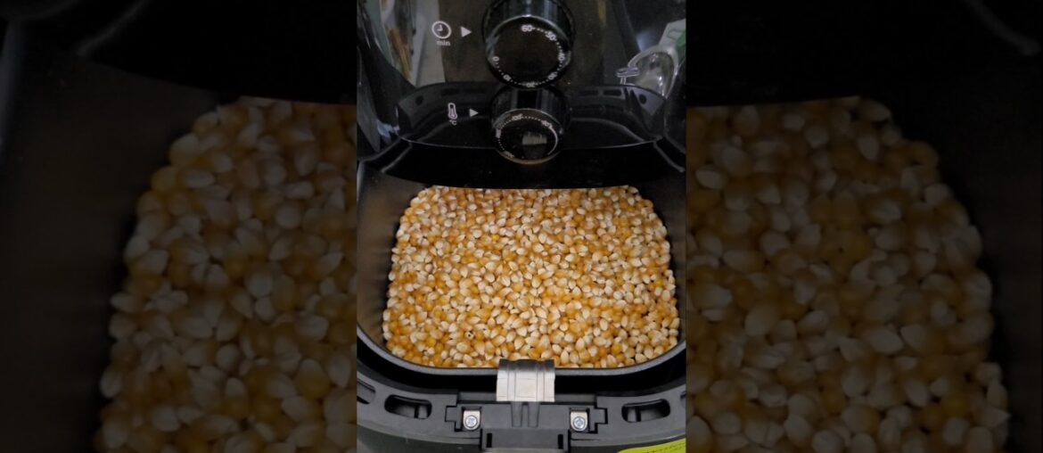 Popcorn gone wrong.#shorts #shortsfeeds #airfryer #airfryerrecipes #Philips #fryer #weightloss #ai