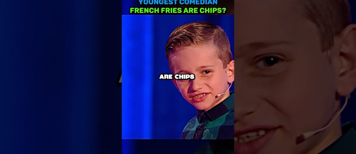 French Fries Are Chips? Youngest Comedian Takes the Stage! ft.SteveHarvey