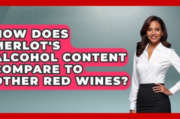 How Does Merlot's Alcohol Content Compare To Other Red Wines? - France Fact File