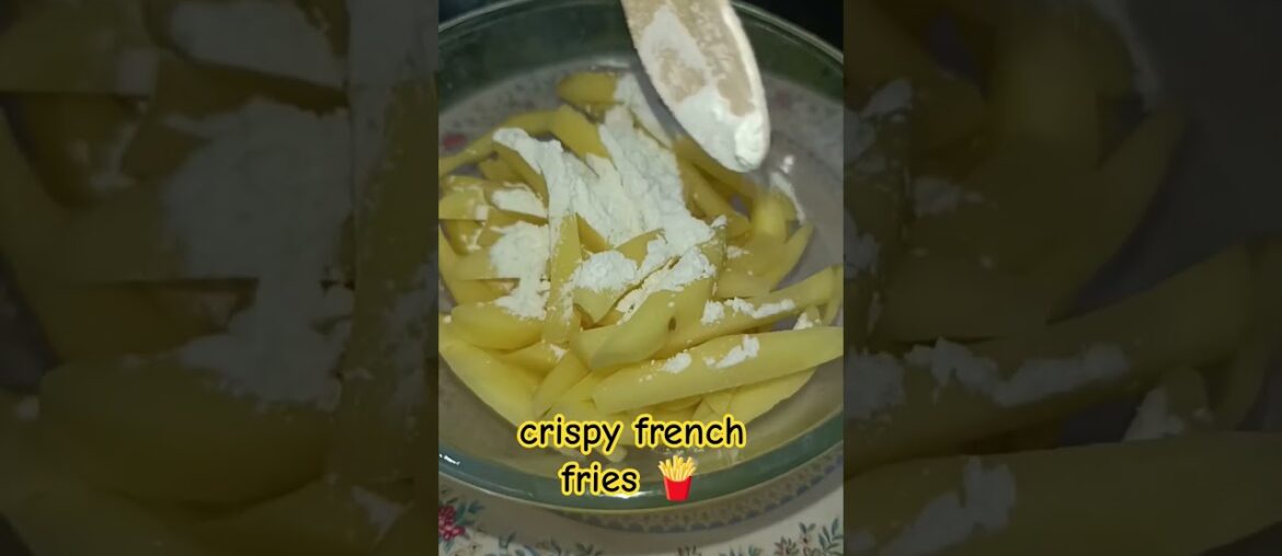 Crispy french fries.. French fries that kids love. Evening breakfast