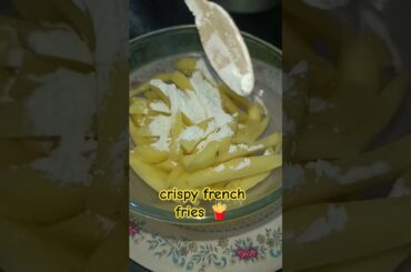 Crispy french fries.. French fries that kids love. Evening breakfast