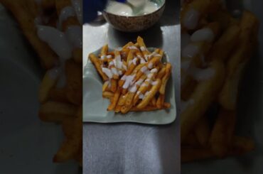 Cheesy Peri Peri Fries Recipe. #cafe #cappuccino #gourmet #fries