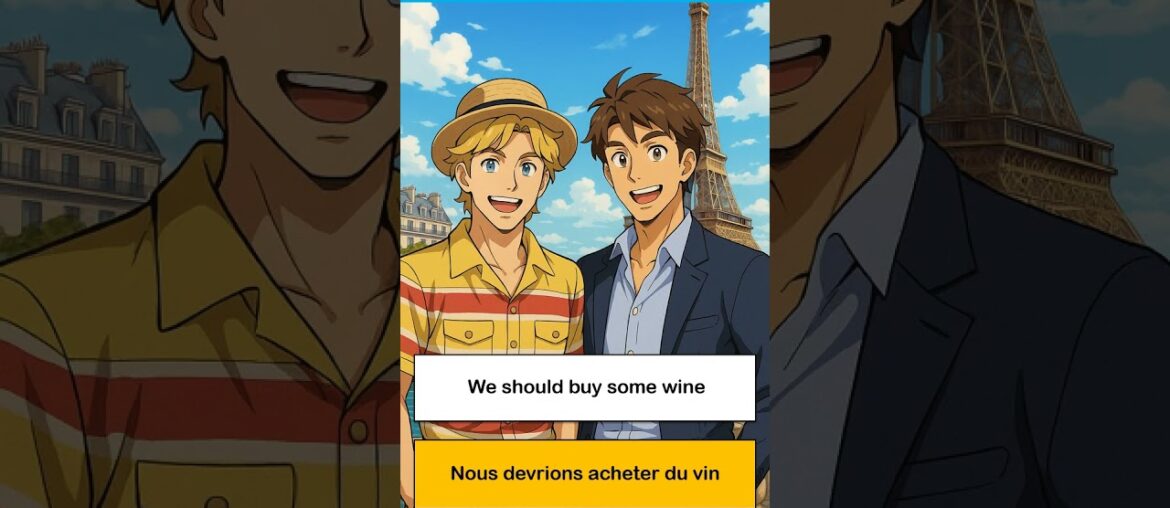 How To Say In French I We should buy some wine