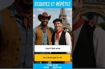 Simply Say It In French I I don't like wine