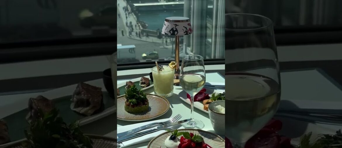 KONG Paris, Rooftop Dining Along the Seine Skyline