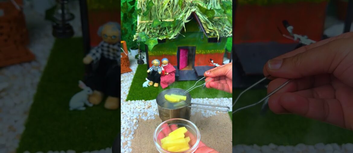 Miniature French Fries  #trending #tinycooking