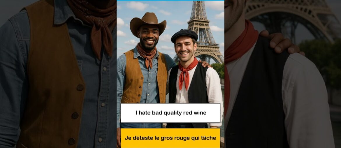 Simply Say It In French I I hate bad quality red wine