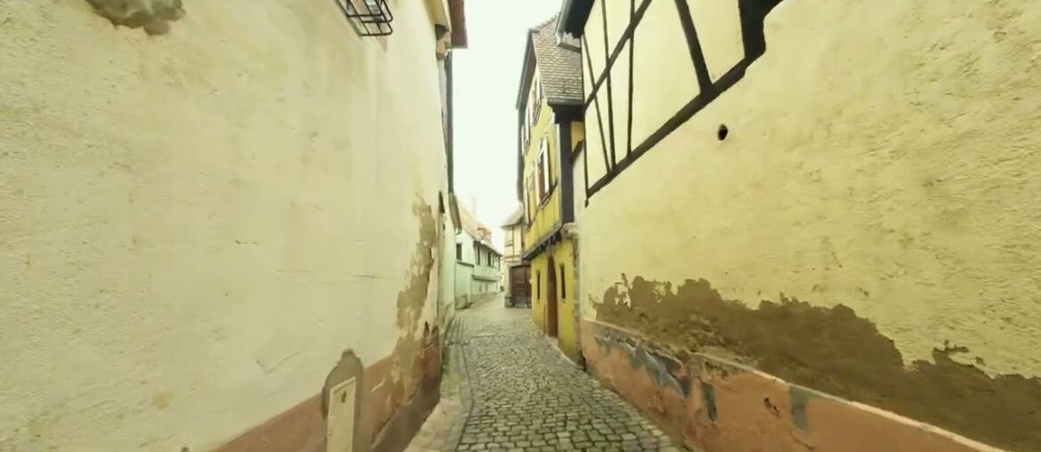 Alsace French Village, Kientzheim  | Walking Tour | 4K #france #frenchvillagelife #christmas #alsace