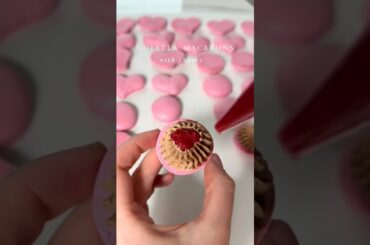 French macarons #macarons #recipe #nutella #cooking #macaronrecipe