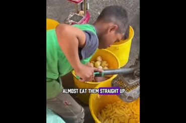 French fries that are 100 times tastier than McDon  #delicous #facts #streetfood #cooking