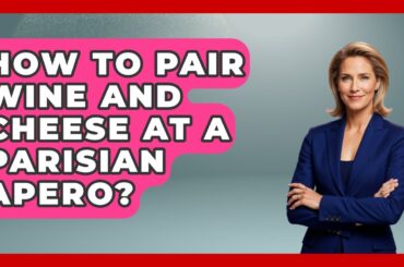 How To Pair Wine And Cheese At A Parisian Apero? - France Fact File