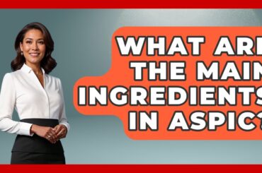 What Are The Main Ingredients In Aspic? - France Fact File