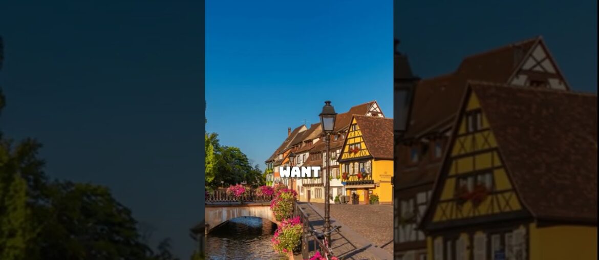 Step into a Fairytale: Discover Colmar, France! #shorts Step into a Fairytale: Discover Colmar, France! #shorts